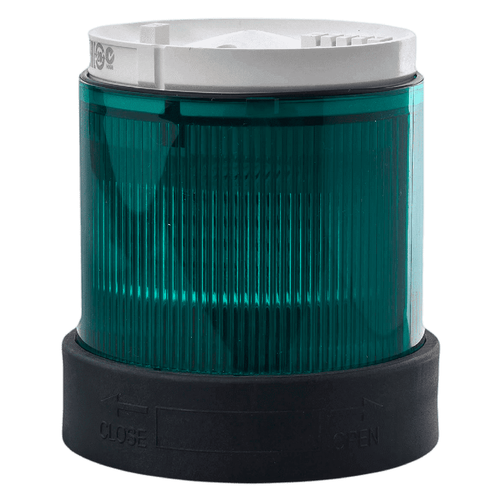 [28418] Elemento de Luz XVB P/Columna Verde 220V S/Lampara Schneider Electric