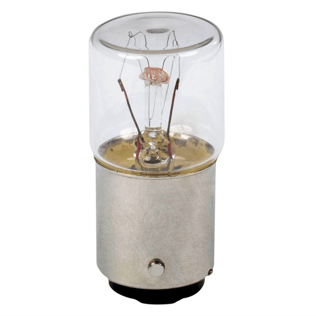 Lampara Incandescente XVD BA15D 220VCA Amarillo Schneider Electric