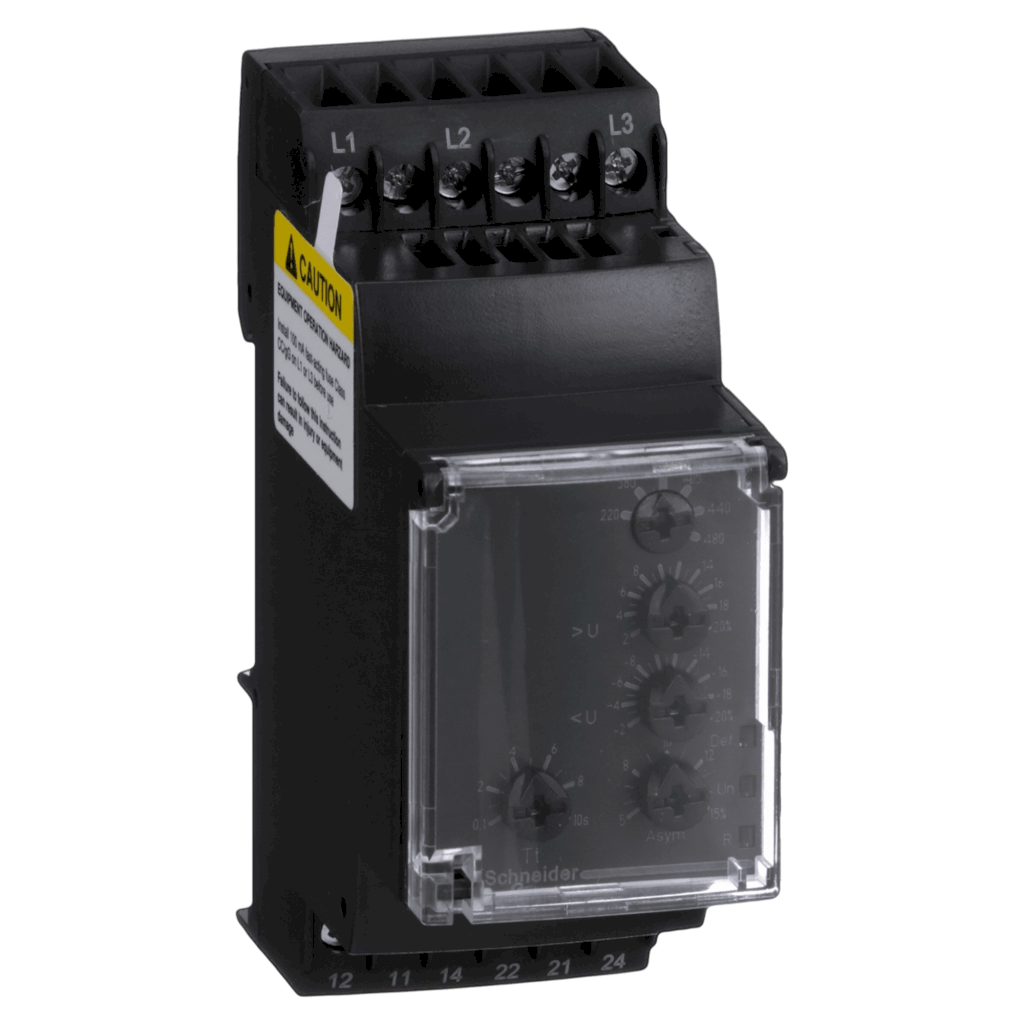 [28453] Relé de Control 3 Fases 2CO 220-480VCA Schneider Electric