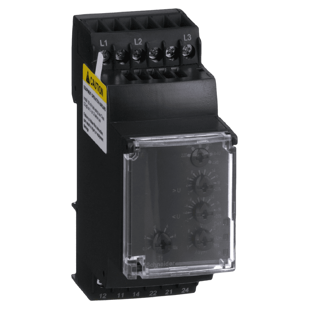 [28453] Relé de Control 3 Fases 2CO 220-480VCA Schneider Electric