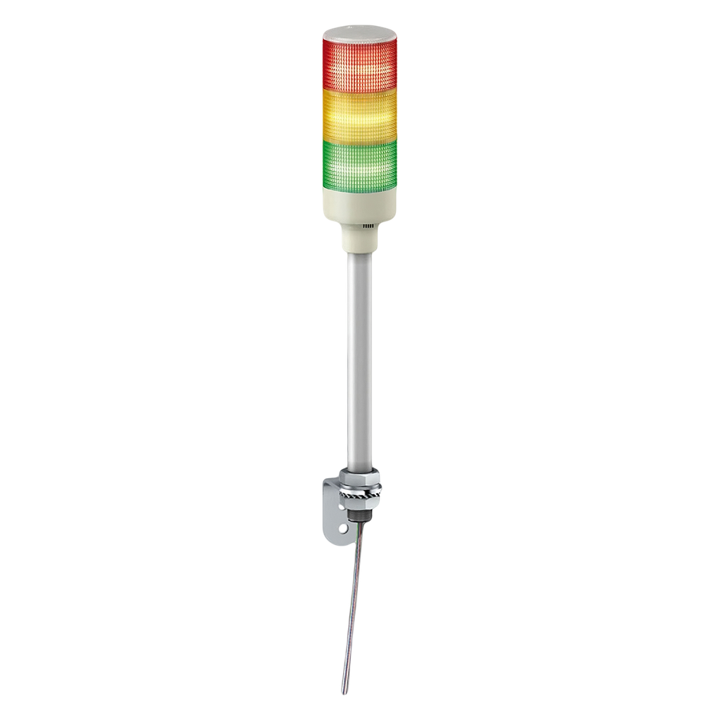 [28490] Columna Monolitica LED Amarillo/Rojo/Verde 24VCC/VCA C/Zumbador Schneider Electric