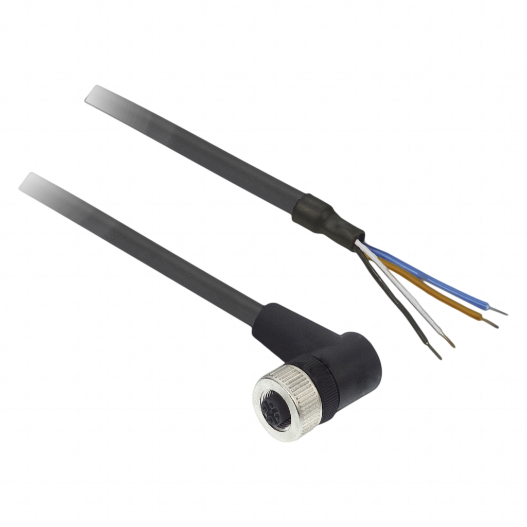 Cable C/Conector Hembra M12 4 Polos PVC Schneider Electric