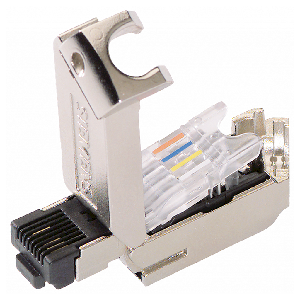 [28662] Conector RJ45 5 Polos Macho Siemens