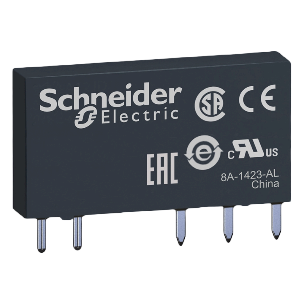 Relé PLC 1 Inversor 1NA S/Zócalo 24VCC 6A S/Led Schneider Electric