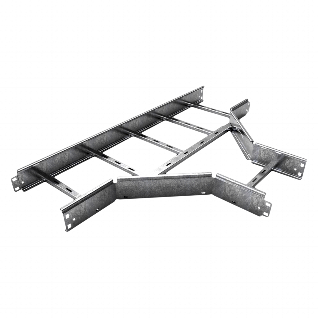 Union T Escalera Zingrip Smarttray 300mm Ala 90mm Espesor 1,24mm Chapa Zincada Samet