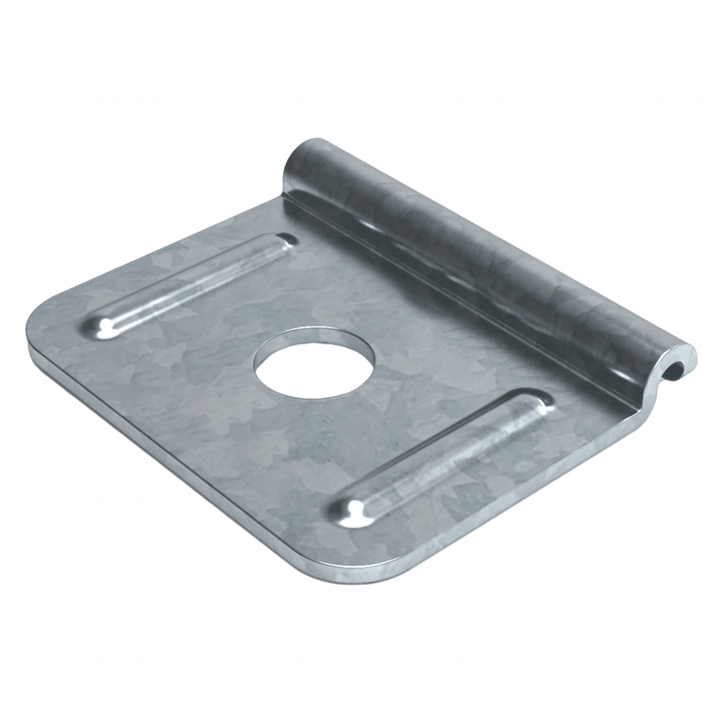 [29035] Grampa de Fijacion P/Escalera Siemple Ancho 45mm Chapa Zincada Samet