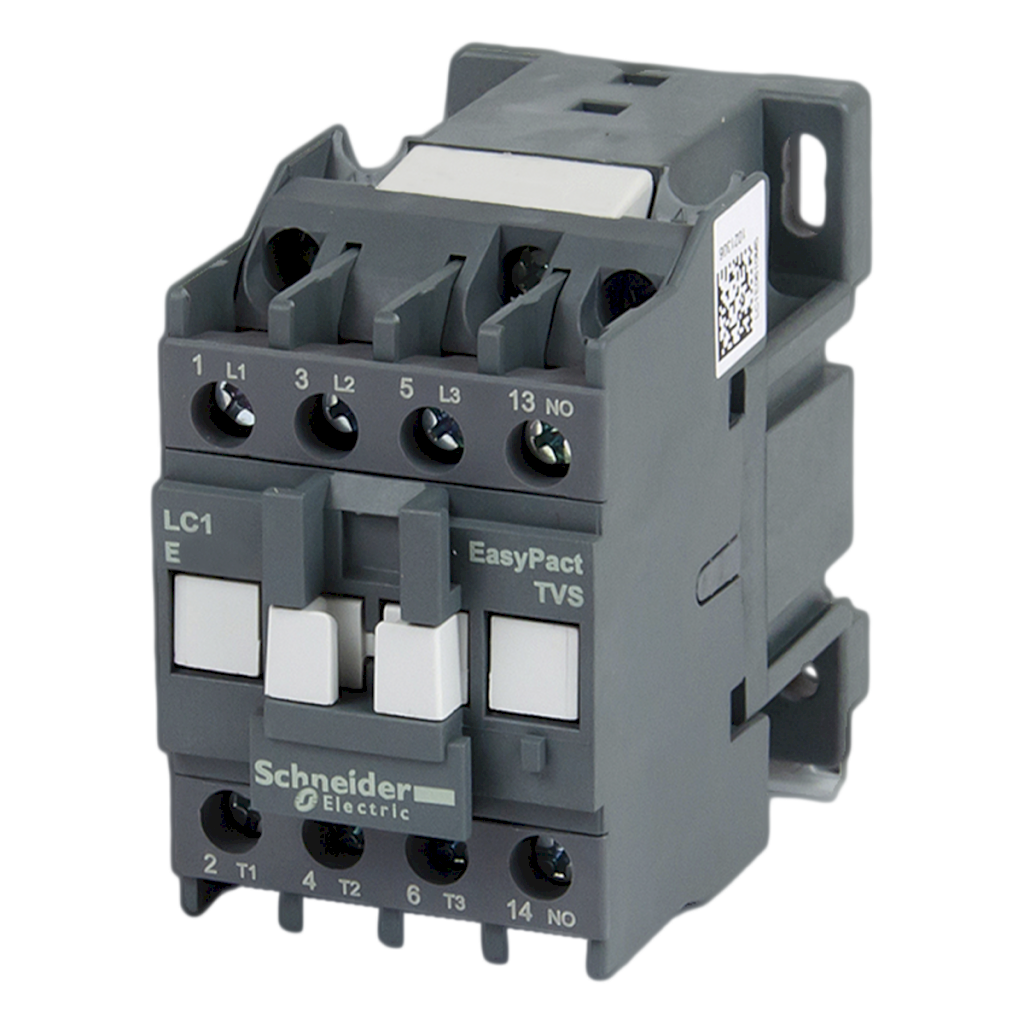 Contactor LC1E 3P 18A 24VCA 9kW 1NA Schneider Electric