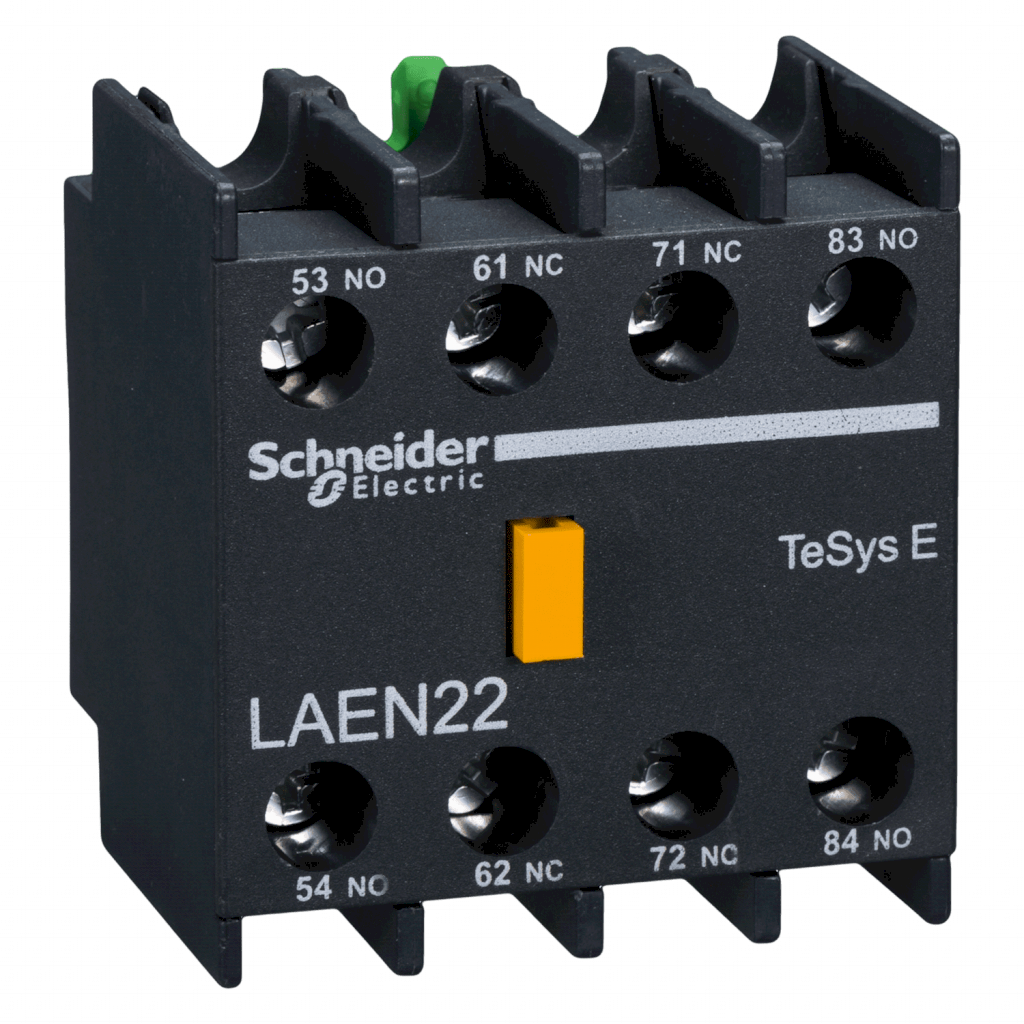 Bloque de Contactos Auxiliar TVS 2NA+2NC Schneider Electric