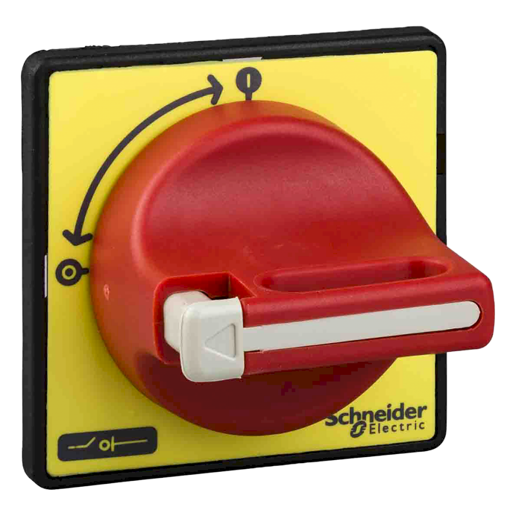 Maneta Giratoria Tesys Vario Interr. Emergencia Rojo/Amarillo Schneider Electric