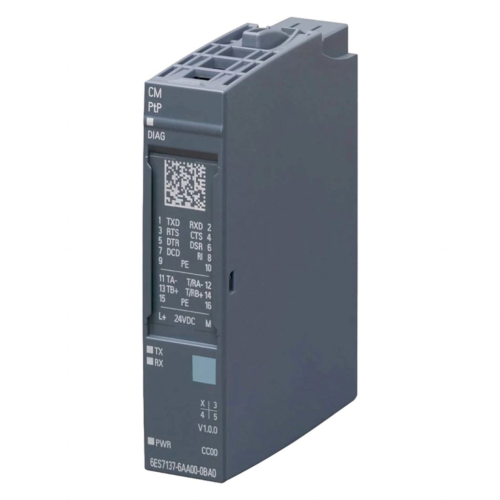 Módulo ET200SP 1xRS232/422/485 P/Periferia Distribuida Riel Din 24VCC Siemens