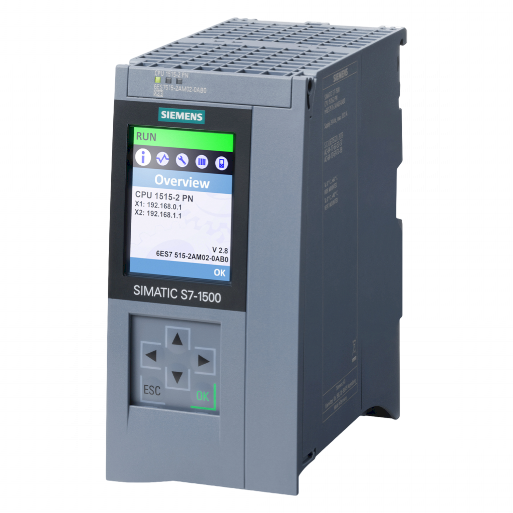 CPU 1515-2PN 500KB/3MB 1xPN Alim 24VCC Siemens