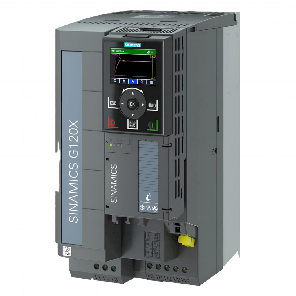 Variador G120X 380VCA LO: 11kW/15HP HO: 7,5kW/10HP S/Filtro PN EIP Siemens