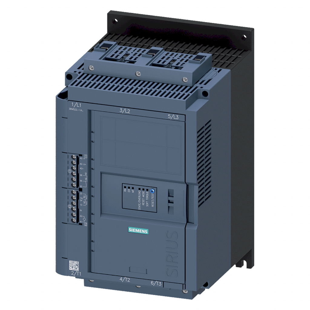 Arrancador Suave 3RW52 STD 110-220VCA 93A 45kW/60HP Siemens