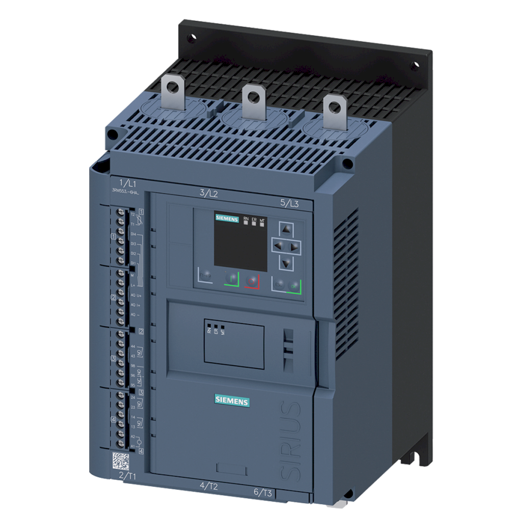Arrancador Suave 3RW55 ADV 110-220VCA 143A 75kW/100HP Siemens