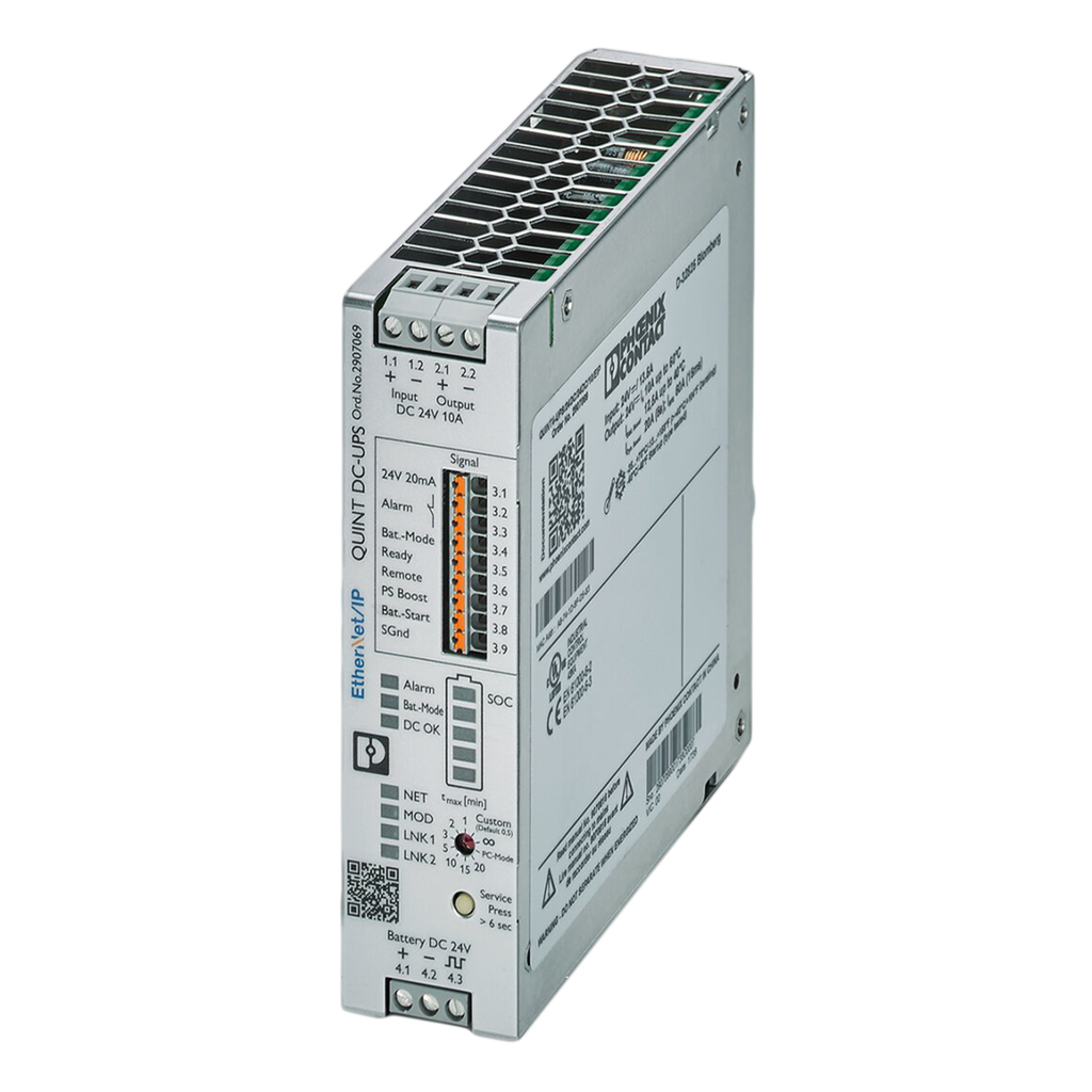 [33758] UPS Conversion Simple Extraible 24VCC 240W 1,6:1 Phoenix Contact