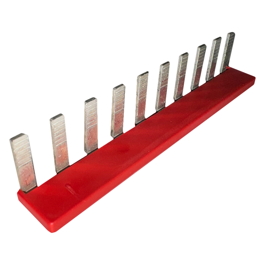 [134] Puente Fijo 10 Elementos P/Bornes BKND 520 Rojo Zoloda