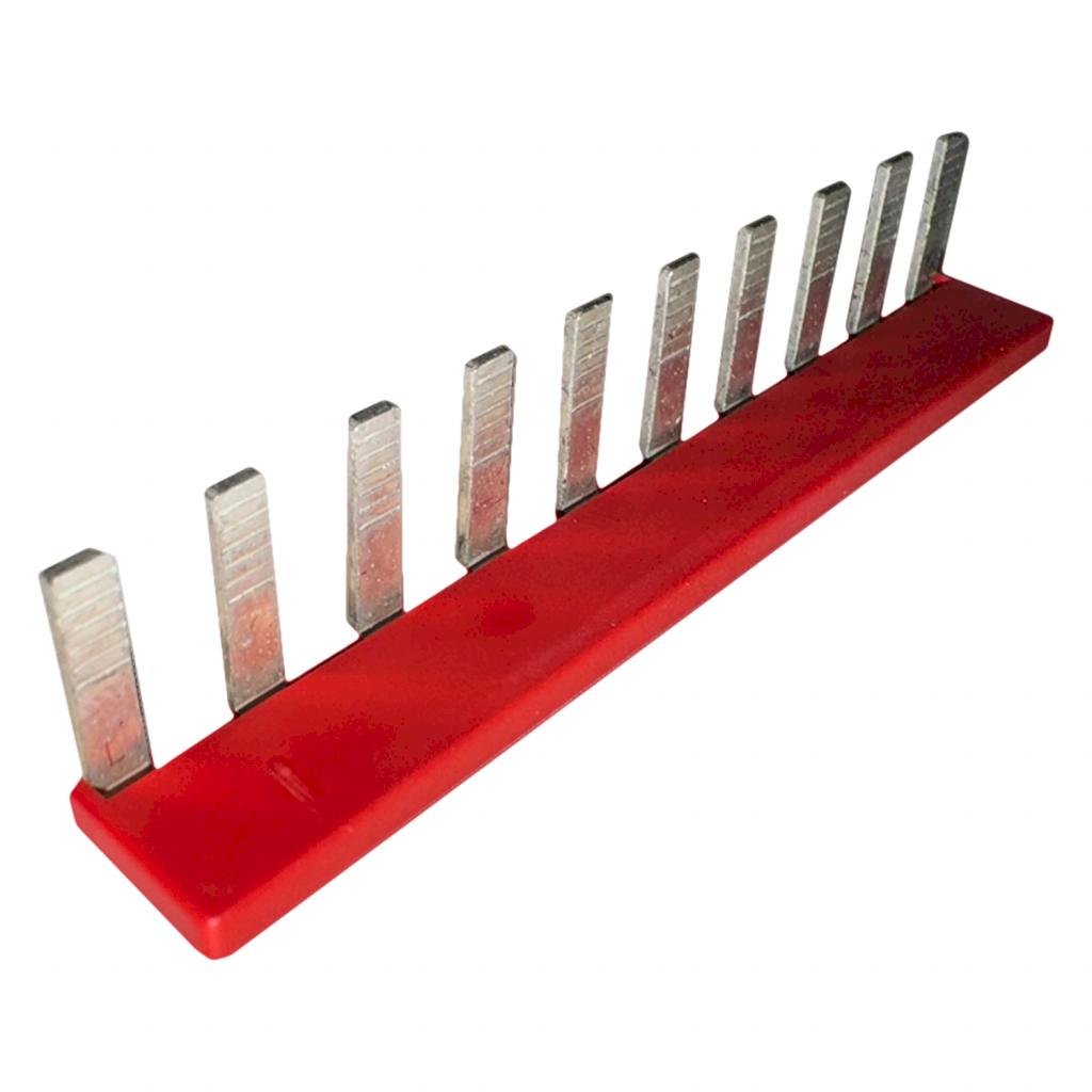 Puente Fijo 10 Elementos P/Bornes BKND 520 Rojo Zoloda