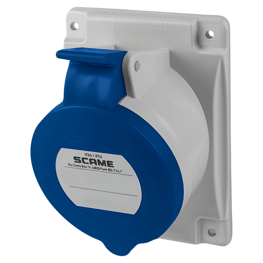 [23733] Toma Industrial Embutir 32A 3P 220V IP44 Scame