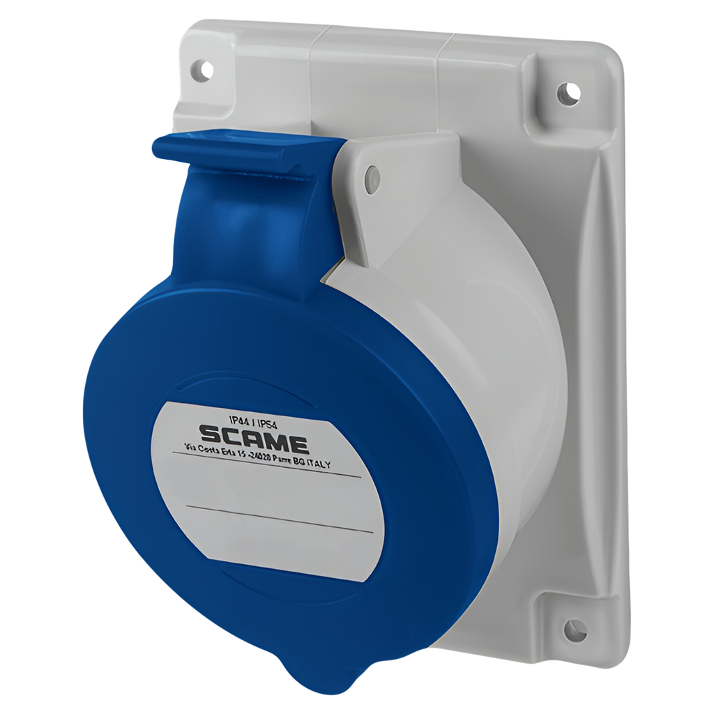 [23733] Toma Industrial Embutir 32A 3P 220V IP44 Scame