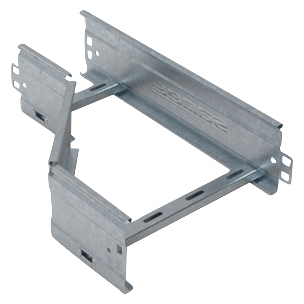 [28921] Reducción Escalera Derecha Ancho 300-150mm Ala 90mm Espesor 1,24 Chapa Zincada Samet