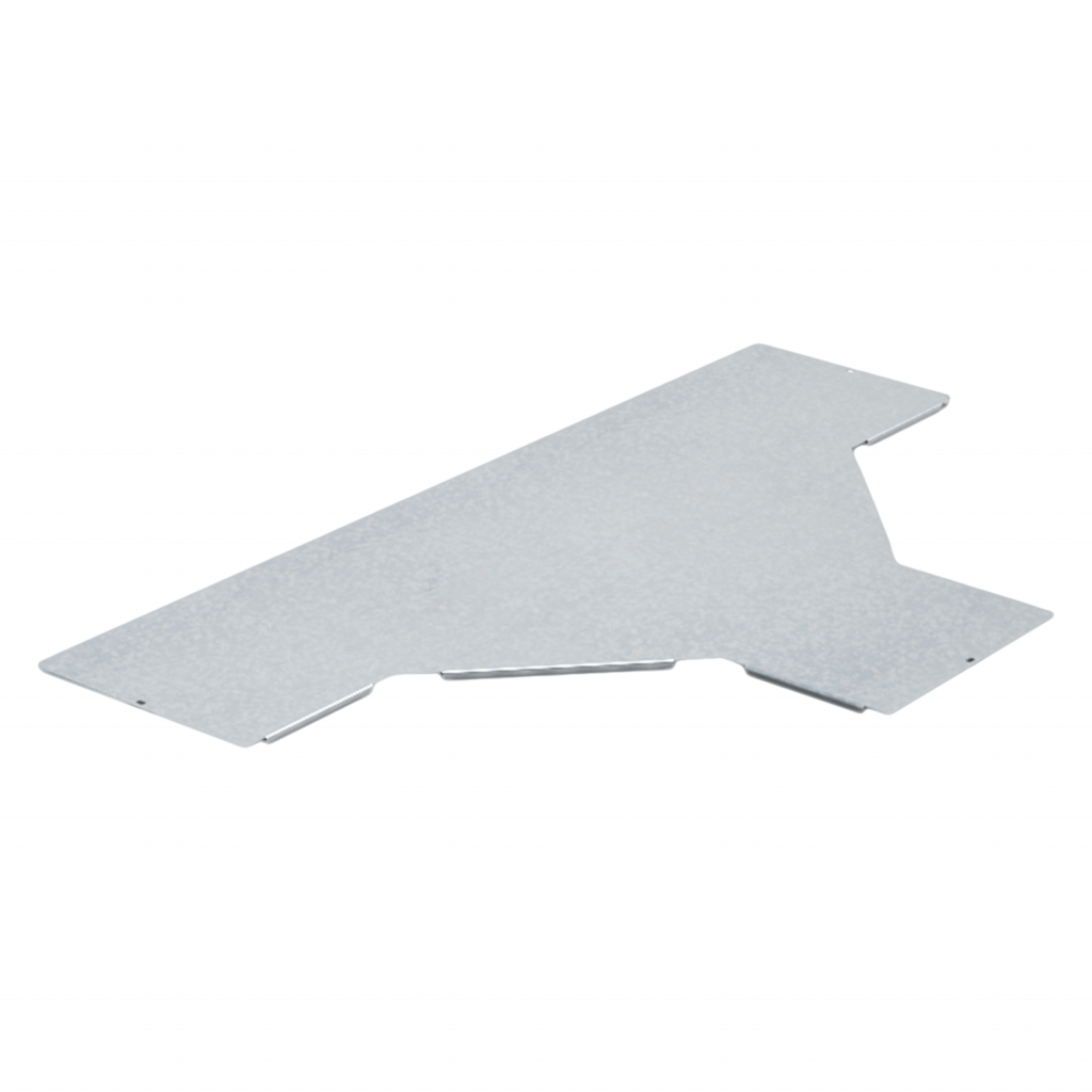 [28999] Tapa P/Unión T Escalera Ancho 150mm Espesor 0,7mm Chapa Zincada Samet