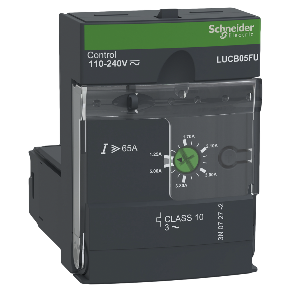 [29831] Unidad de Control Electrónico Tesys U 380VCA Tension Comando 110-220VCC/VCA Tension Empleo Hasta 690VCA Schneider Electric