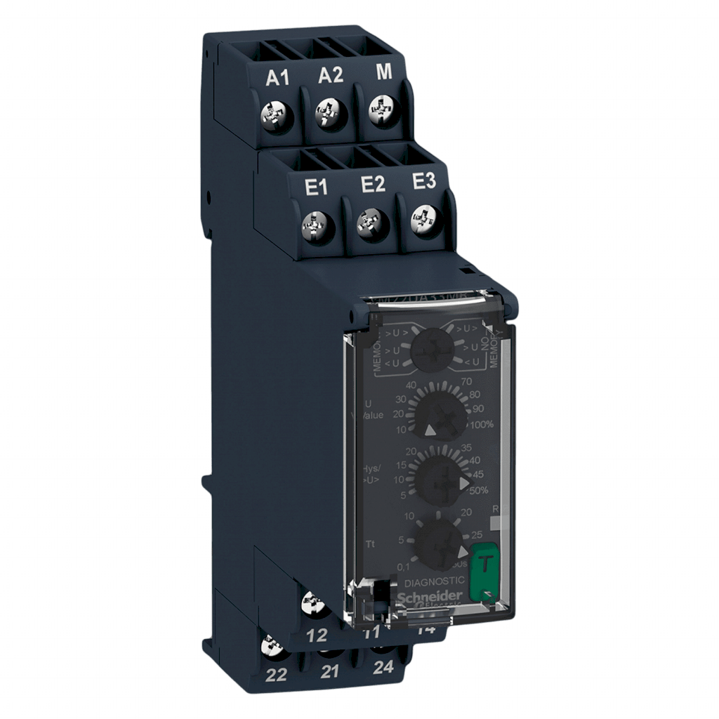 [30054] Relé de Control 1 Fase 2CO E1 15-150/E2 30-300/E3 50-500VCA/VCC Schneider Electric