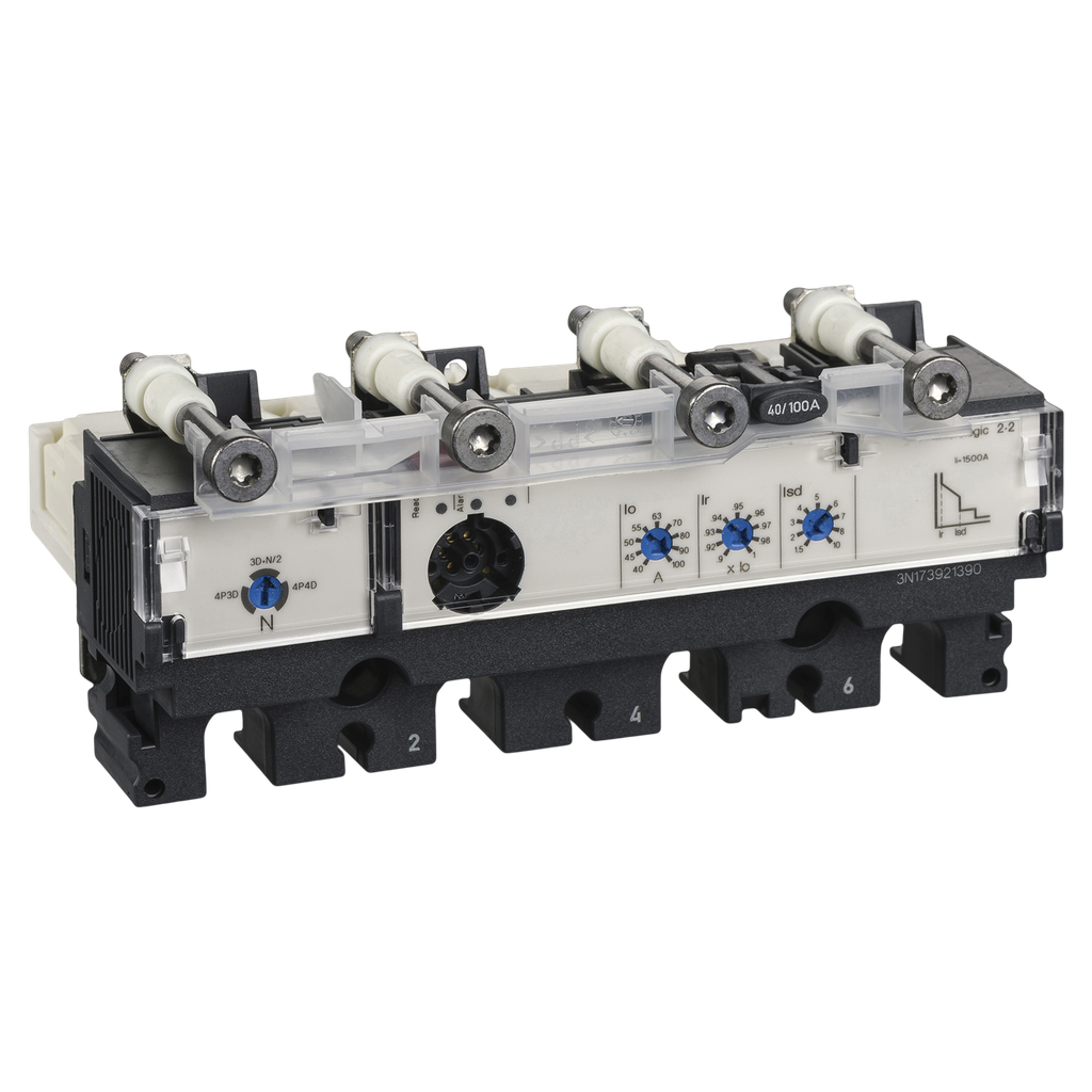 [30194] Relé Compact NSX(100 a 250) Unidad de Disparo Electrónica Regulable Hasta 690VCA 100A Schneider Electric