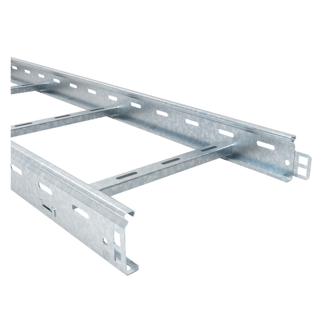 [33803] Bandeja Escalera Chapa Galvanizada en Caliente 65x300mm Espesor de 1,24mm Samet