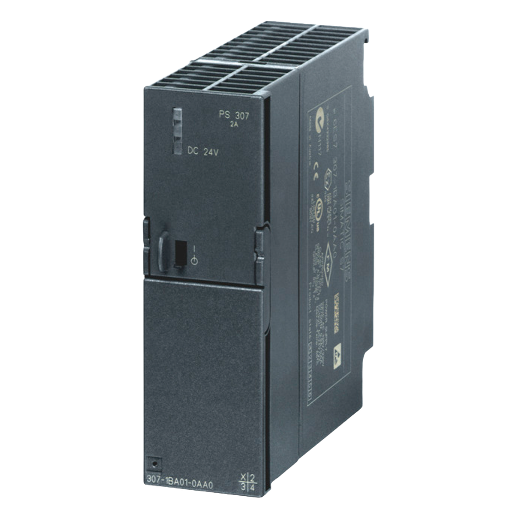 [15780] Fuente Monofásica E: 220V S: 24VCC 2A Riel: S7-300 Siemens