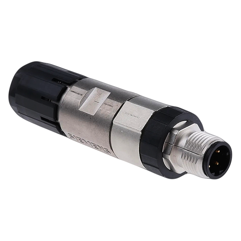 [16807] Conector M12 4 Polos Macho Cable Siemens