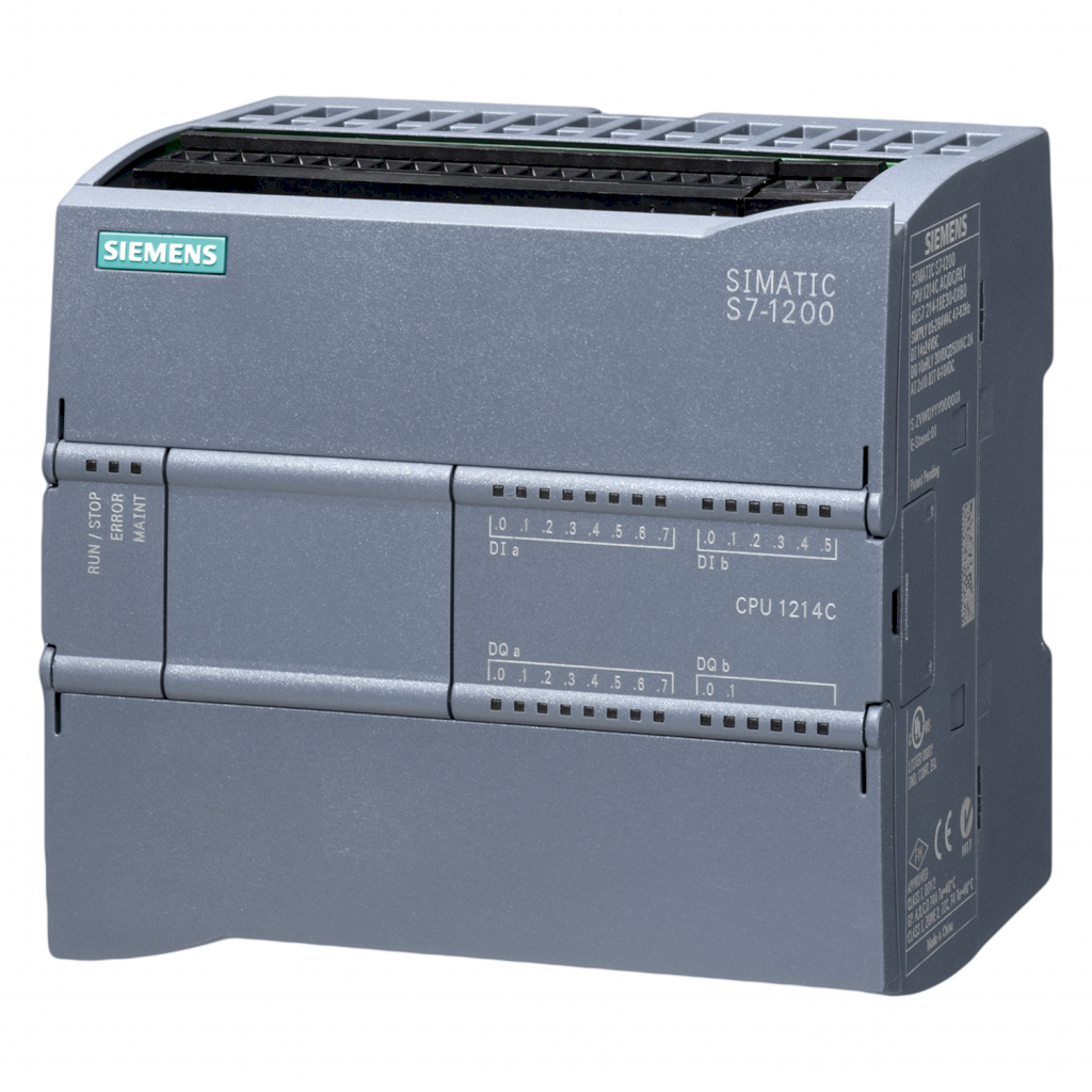CPU 1214C DC/DC/Relé (14DI/10DO/2AI) 1xPN Alim 24VCC Siemens