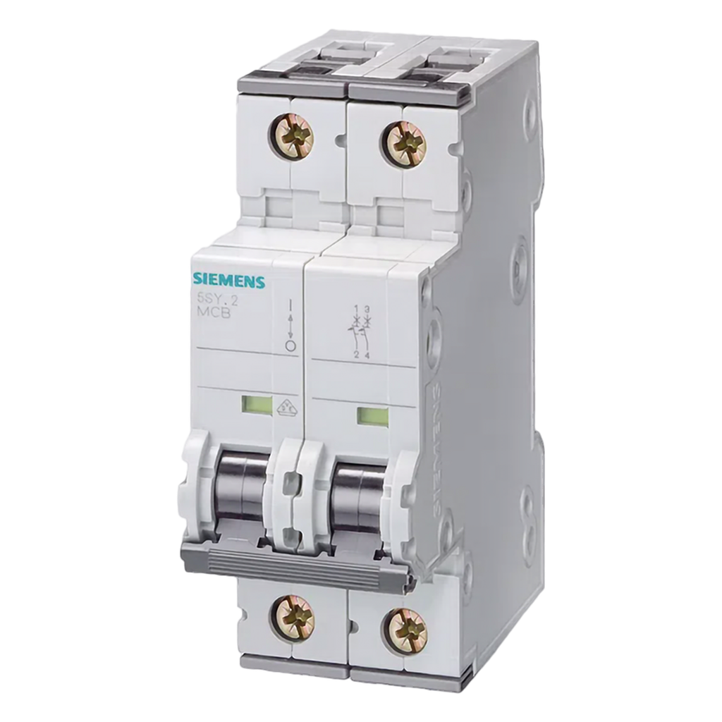 [19499] Interruptor Termomagnético 5SY42 2x20A 10kA Curva C Siemens