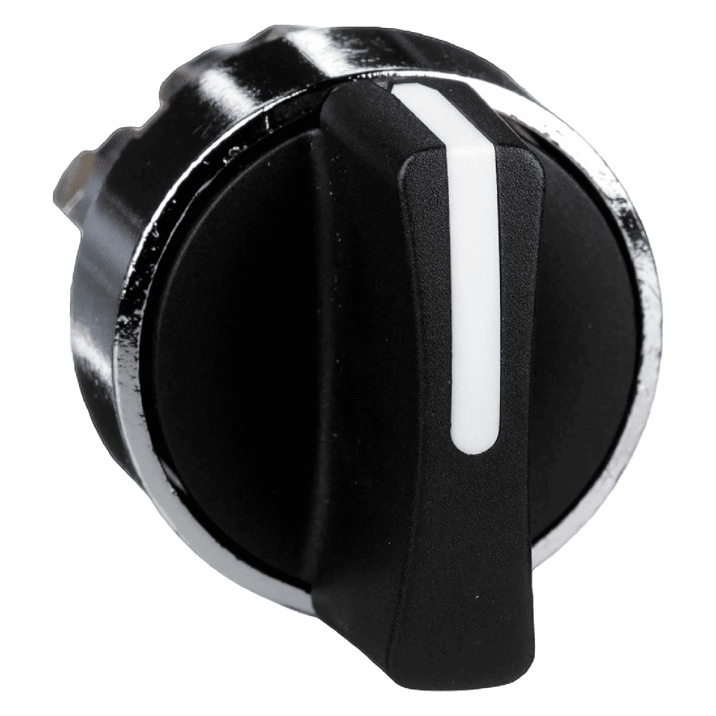 [23957] Cabezal Perilla XB4 Metálico 2 Posiciones Fijas S/Soporte Negro Schneider Electric