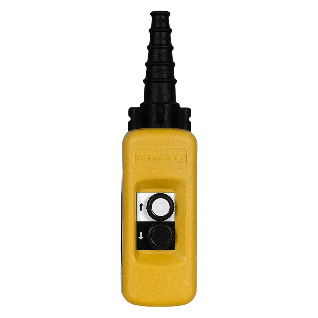 [27005] Caja Colgante Plástico Amarillo 2NA Schneider Electric