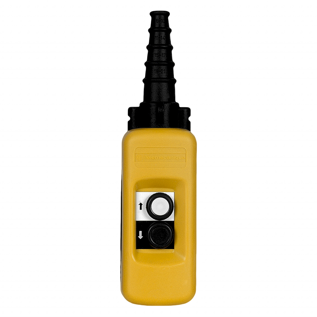 [27005] Caja Colgante Plástico Amarillo 2NA Schneider Electric