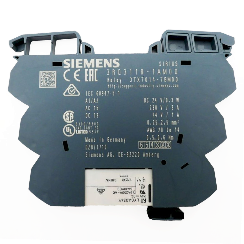 [28556] Relé PLC Optoacoplador 1NA C/Led 24VCC 6A Siemens