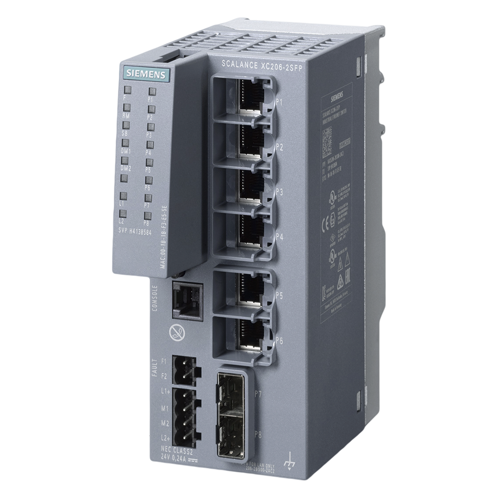[28620] Switch Scalance XC206-2SFTP 2IE Administrado 6xRJ45 10/100Mbit/S Siemens