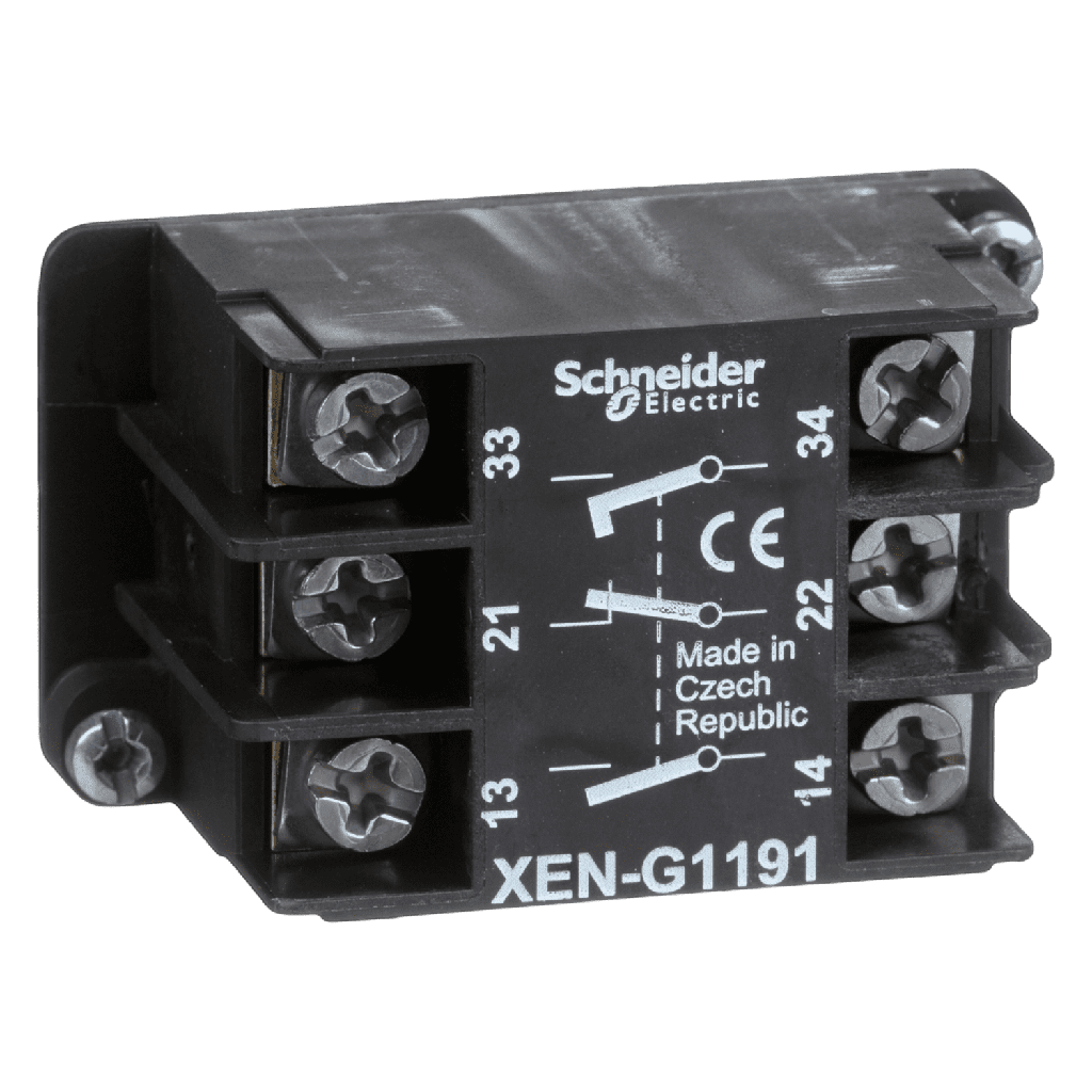 [29573] Bloque de Contactos 2NA+1NC P/XAC Schneider Electric