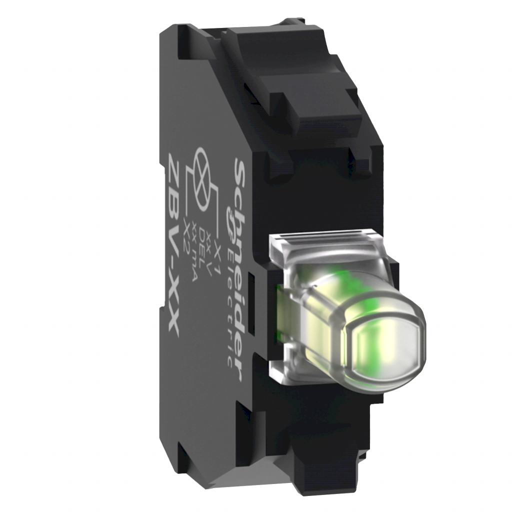 Bloque Led XB4-XB5 230VCA Blanco Schneider Electric