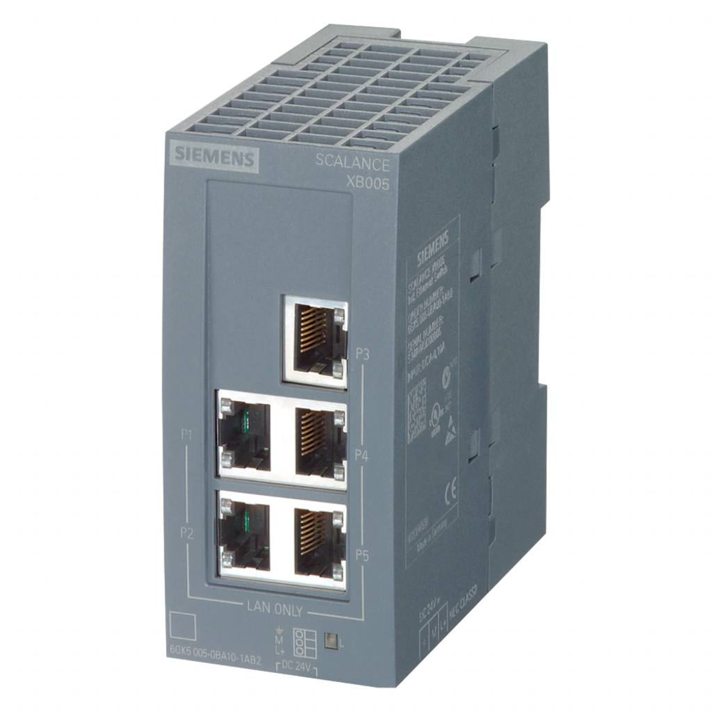 [32090] Switch Scalance XB005G No Administrado 5xRJ45 10/100/1000Mbit/S Siemens