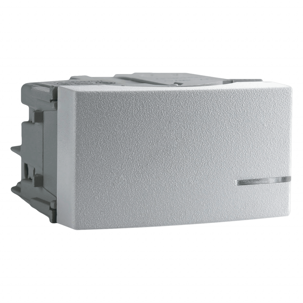 Módulo Roda 1 Punto 1 Módulo Saliente Blanco Schneider Electric