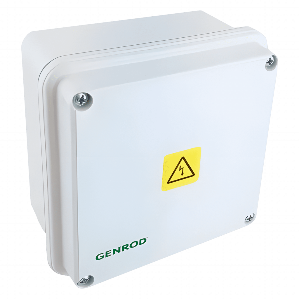 Caja de Paso PVC Estanca Embutir 115x115x65mm IP65 Blanca Sistelectric