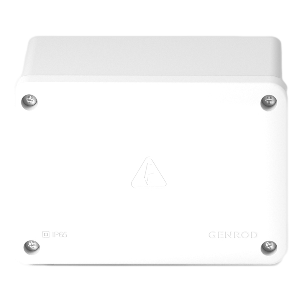 [33475] Caja de Paso PVC Estanca 115x165x65mm IP65 Blanca Sistelectric