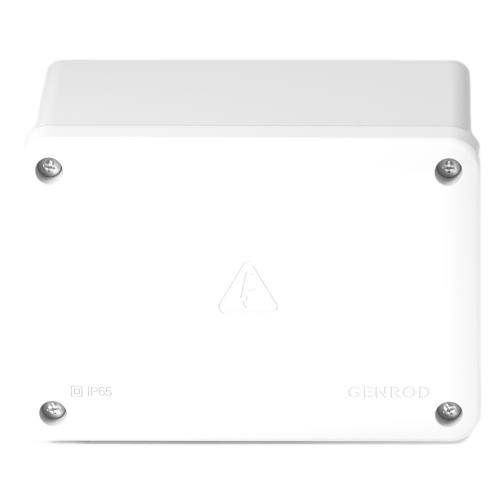 [33489] Caja de Paso PVC Estanca Embutir 165x210x80mm IP65 Blanca Sistelectric