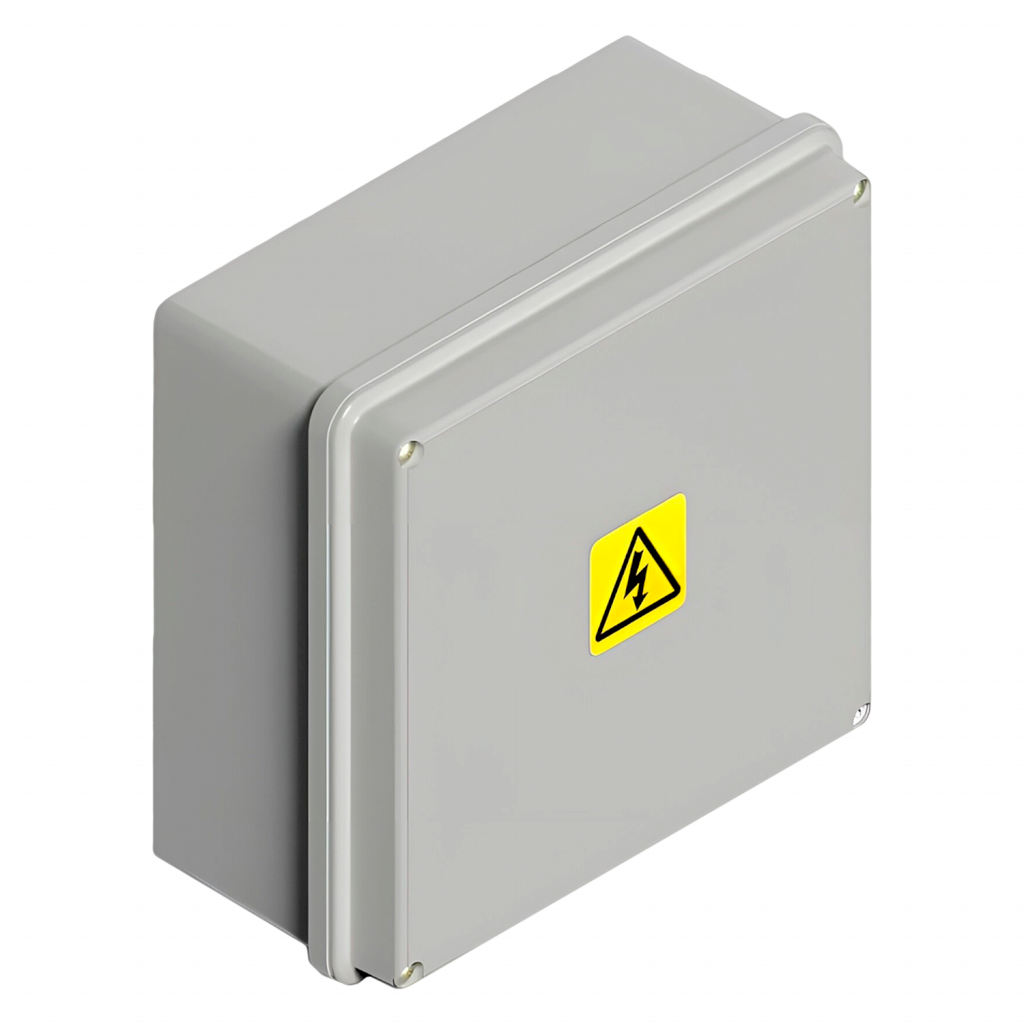 Caja de Paso PVC Estanca 210x210x110mm IP65 Blanca Sistelectric