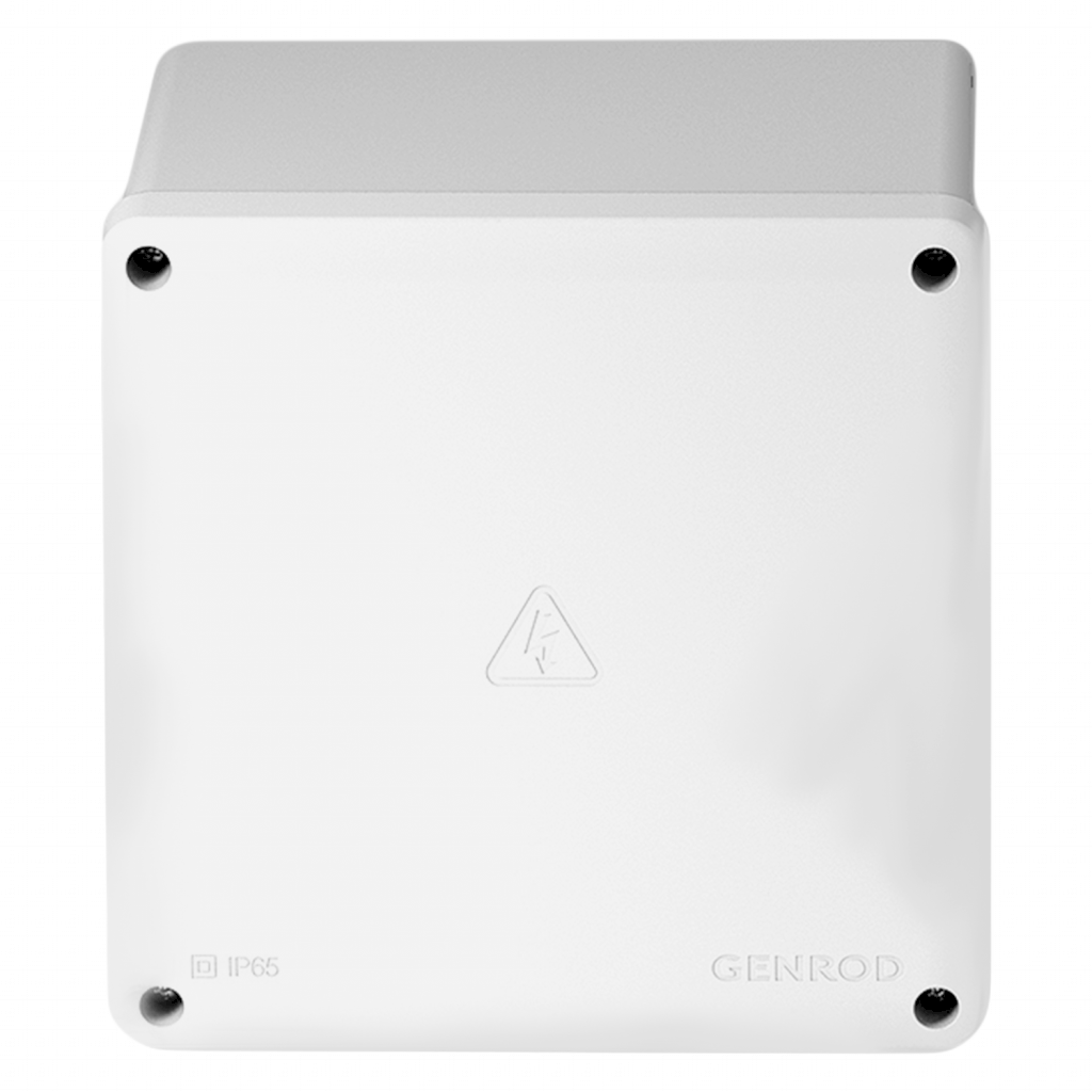 Caja de Paso PVC Estanca 210x210x135mm IP65 Blanca Sistelectric