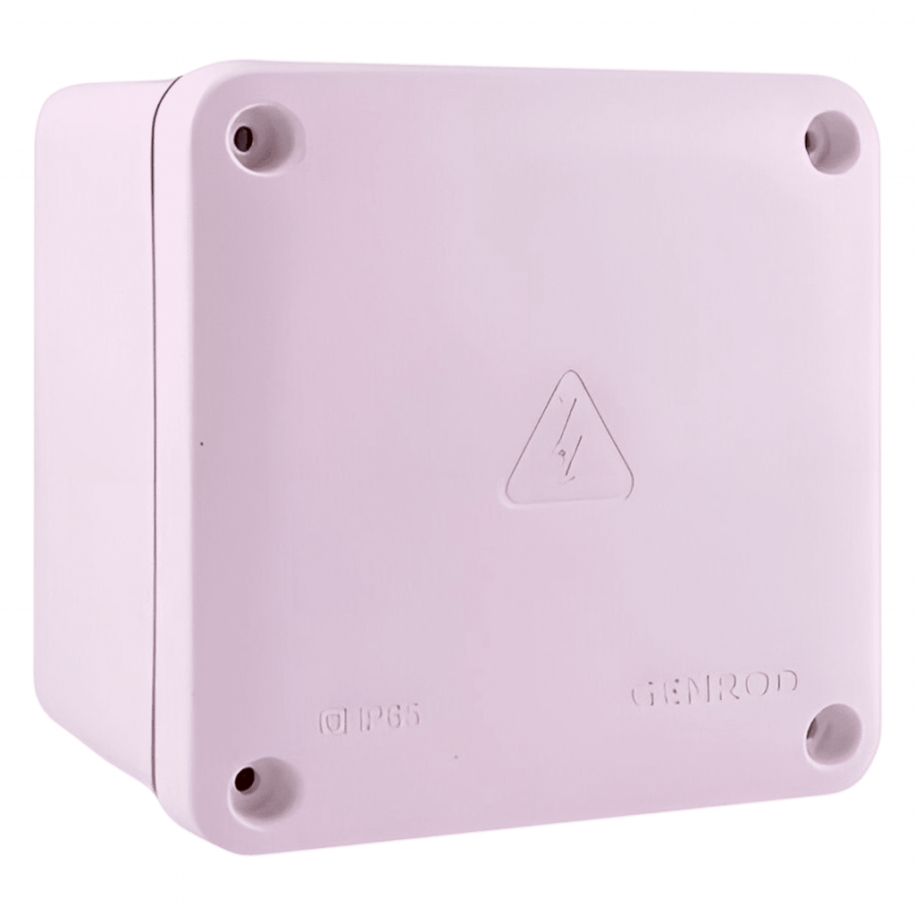 Caja de Paso PVC Estanca Embutir 310x310x165mm IP65 Blanca Sistelectric