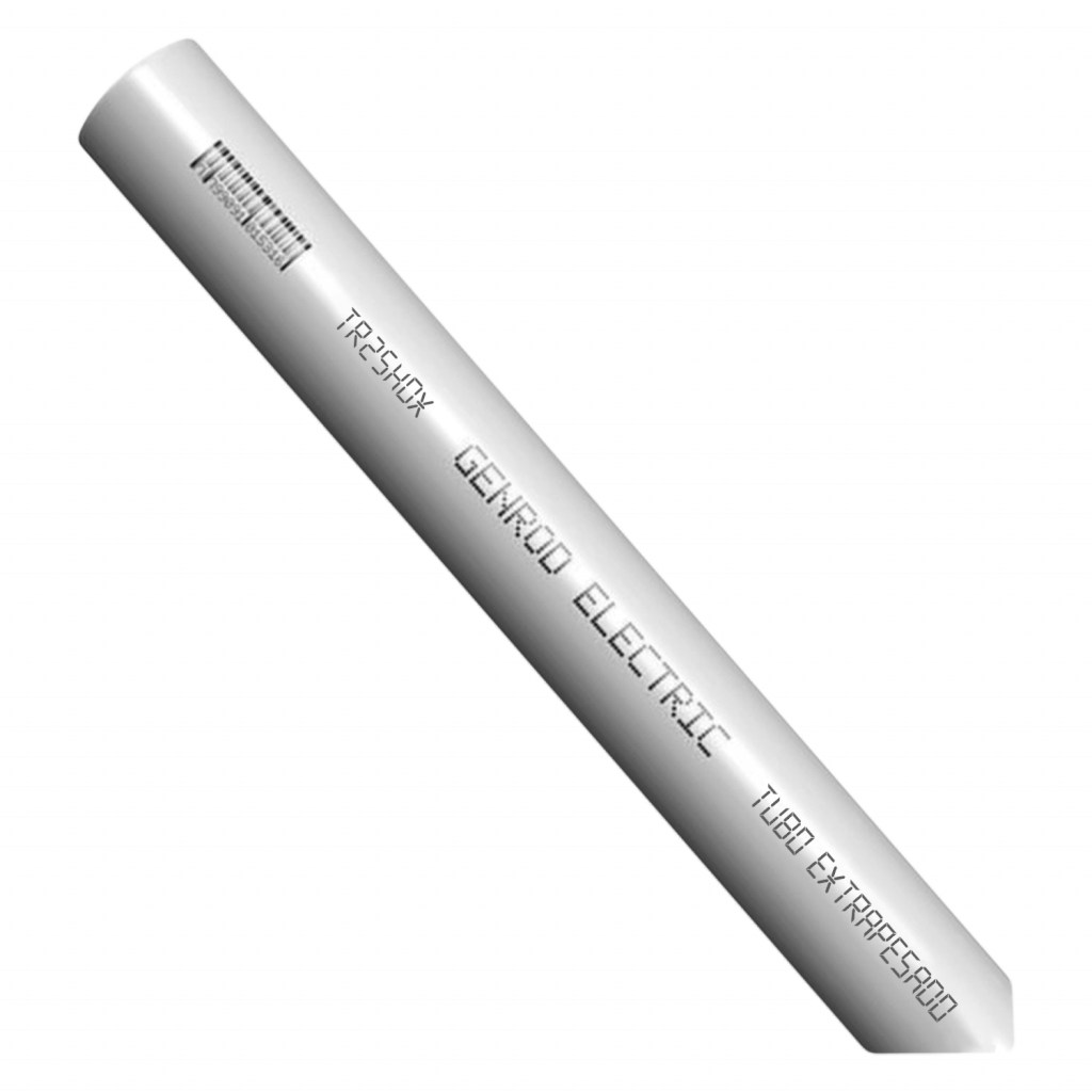 [33513] Caño Rígido Extrapesado Blanco 1'' PVC Sistelectric