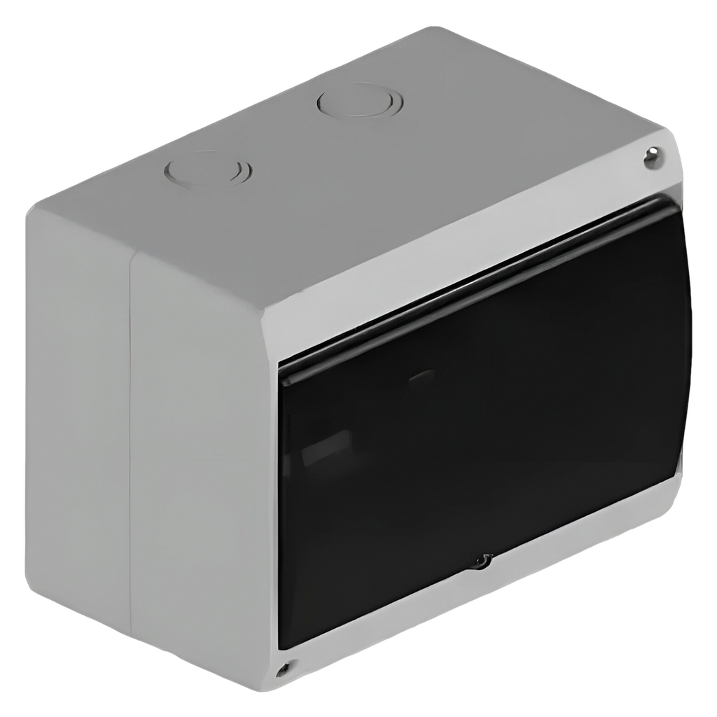 [33643] Tablero DIN PVC Aplicar 8 Módulos Puerta Fume Interior IP30 Blanco Sistelectric